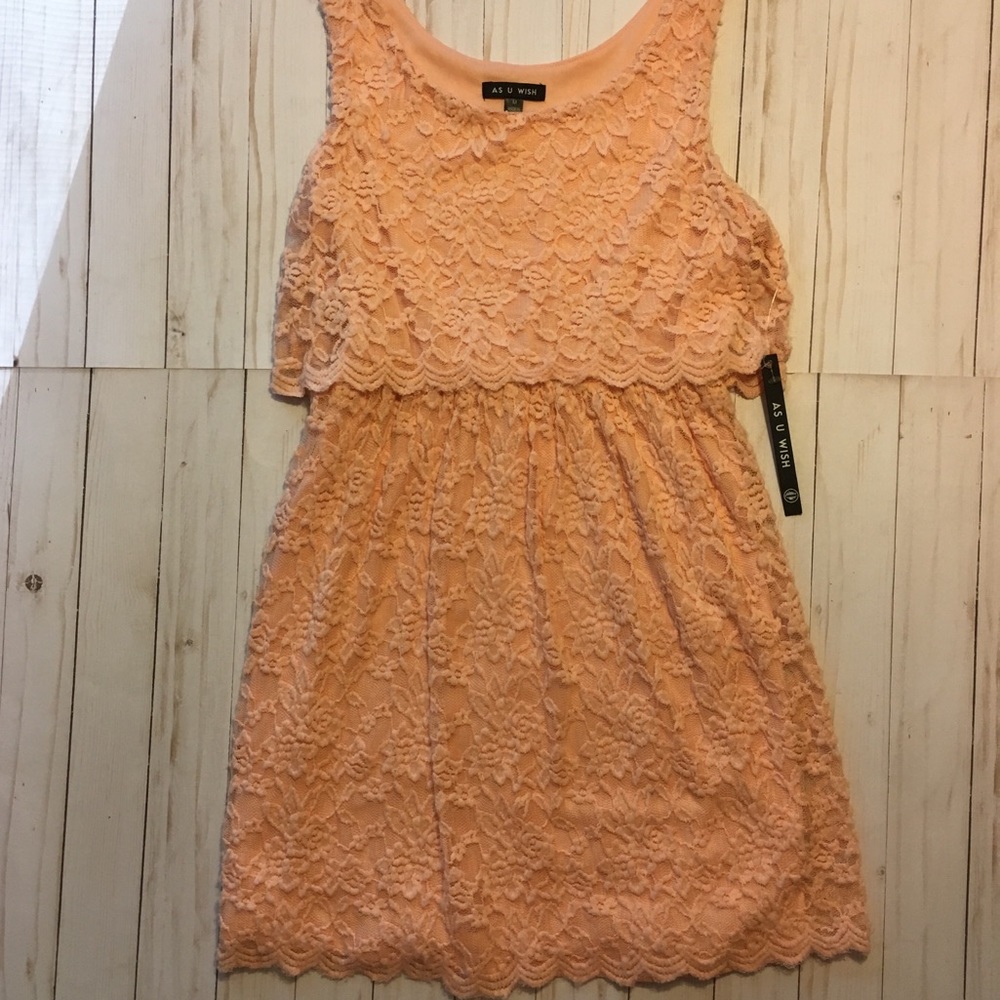 Blush pink dress NWT